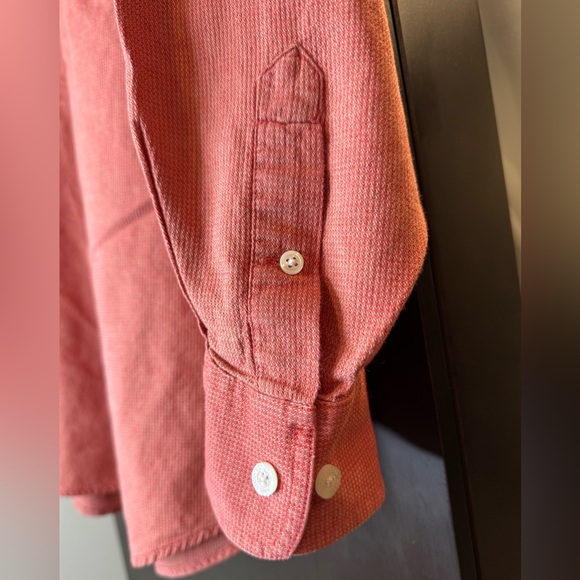 RESISTOL RODEO GEAR Men's Red Button-Down Shirt - Picture 2 of 5